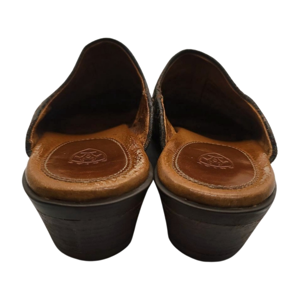 Ariat Black and Brown Women's Shoes - Picture 7 of 15